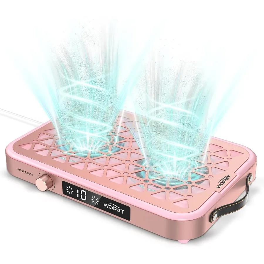 

Профессиональный пылесборник для ногтей 1600PA Портативный вакуумный вентилятор с одноразовой фильтровальной бумагой 30 шт. для Nail Polishi