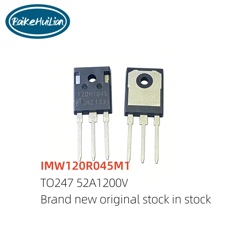 

120M1045 IMW120R045M1 Новый импортный оригинальный MOSFET из карбида кремния TO-247, 52А 1200В