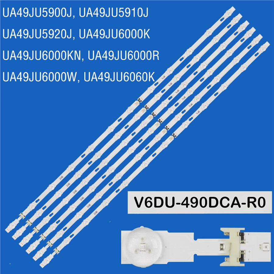 LED backlight Strip For UE49JU7000U UE49KU6000K UN49MU6100G UE49JU6750U UE49JU6770U UE49JU7500U UE49KU6000U UE49KU6100K