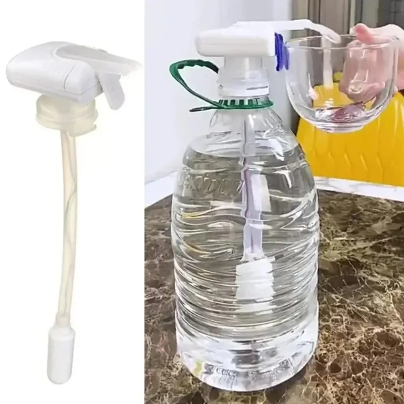 Fully Automatic Suction Pump Anti Overflow Straws Mineral Water Bucket Suction Tool Automatic Beverage Straw Beverage Dispenser view 6