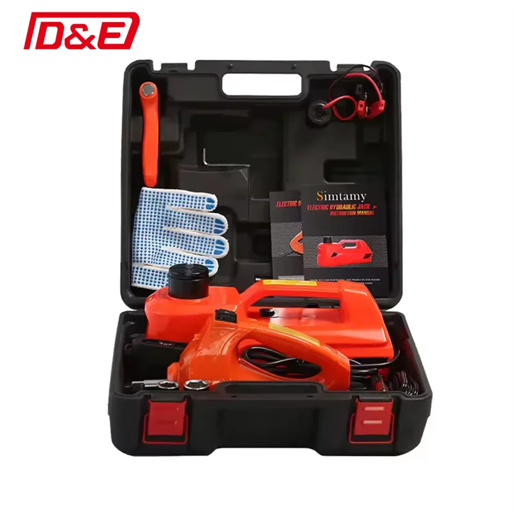 Multifunctional Car Jack DC 12V 5T Car Telescopic Hydraulic Jack & Electric Wrench Set