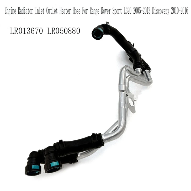 

Новый шланг нагревателя впускного отверстия радиатора двигателя для Range Rover Sport L320 2005-2013 Discovery 2010-2016 LR 013670 LR 050880