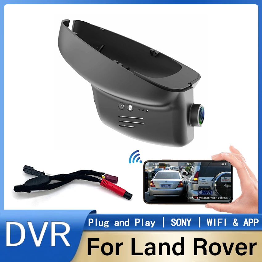 

Автомобильный видеорегистратор 4K Plug and Play, видеорегистратор с Wi-Fi для Land Rover Range Rover Evoque l322 vogue Freelander 2 2011 ~ 2015