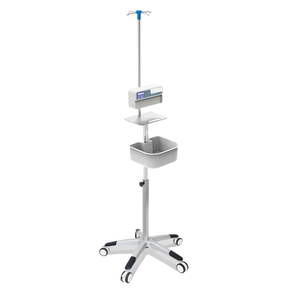 CONTEC Vertical Support infusion pump syringe pump Mobile Trolley bracket