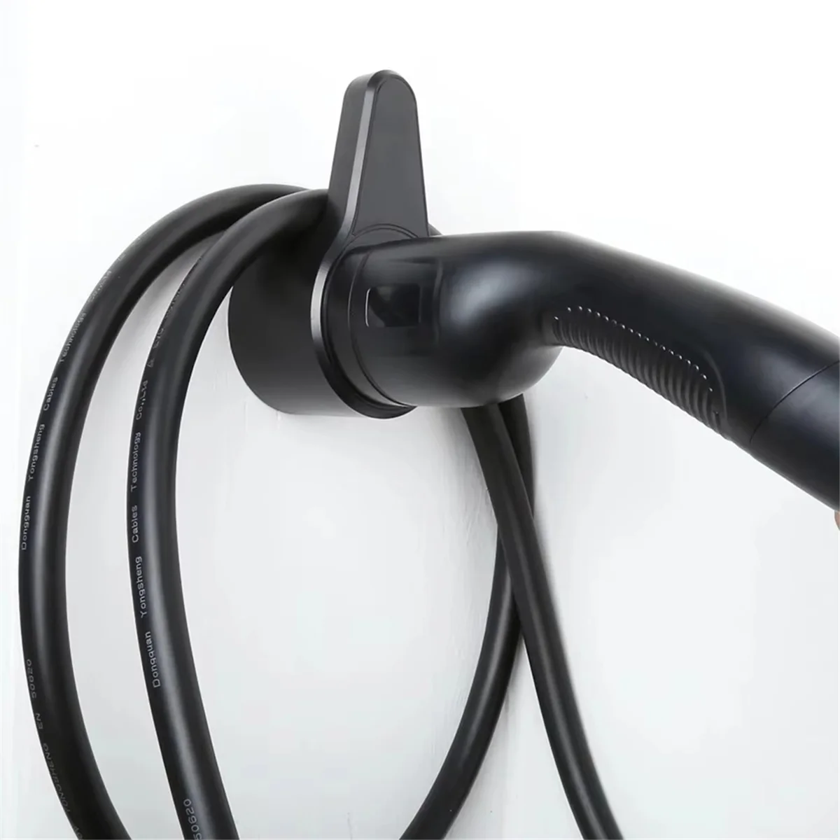 AA98 Electric Vehicle Type 2 Charger Plug Holder EV IEC 62196-2 Charging Organizer Cable Plug Wall Mount Socket Accessories