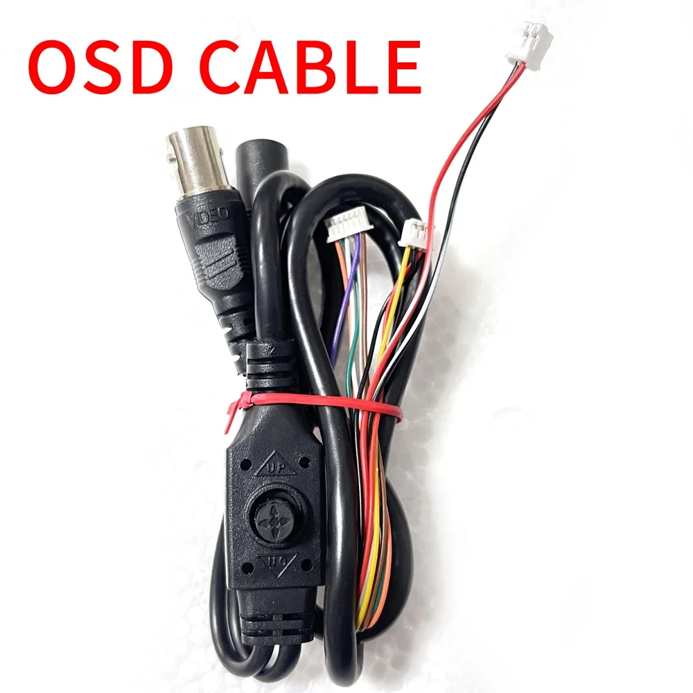 NON PROFIT PRODUCTS LINK! OSD button control cable, capable of hard switching signals.(Forcing external forces) AHD CABLE 4IN1