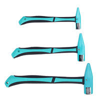 Blacksmith Hammer Long Lasting Carbon Steel Tight Connection Great Shock Absorption  Handle Hammer for Factory Maintenance