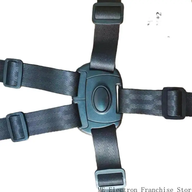 T5EA ergonomic 5 point ปรับสายรัดความปลอดภัยสำหรับทารกสำหรับเก้าอี้สูงและที่นั่งบูสเตอร์ช่วยให้มั่นใจได้สูงสุด