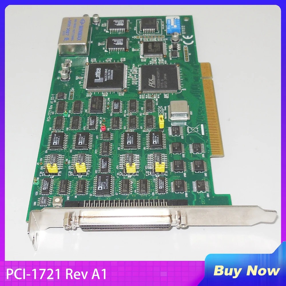 2-Bit 4-Channel High-Speed Analog Output Data Capture Card For Advantech PCI-1721 Rev A1