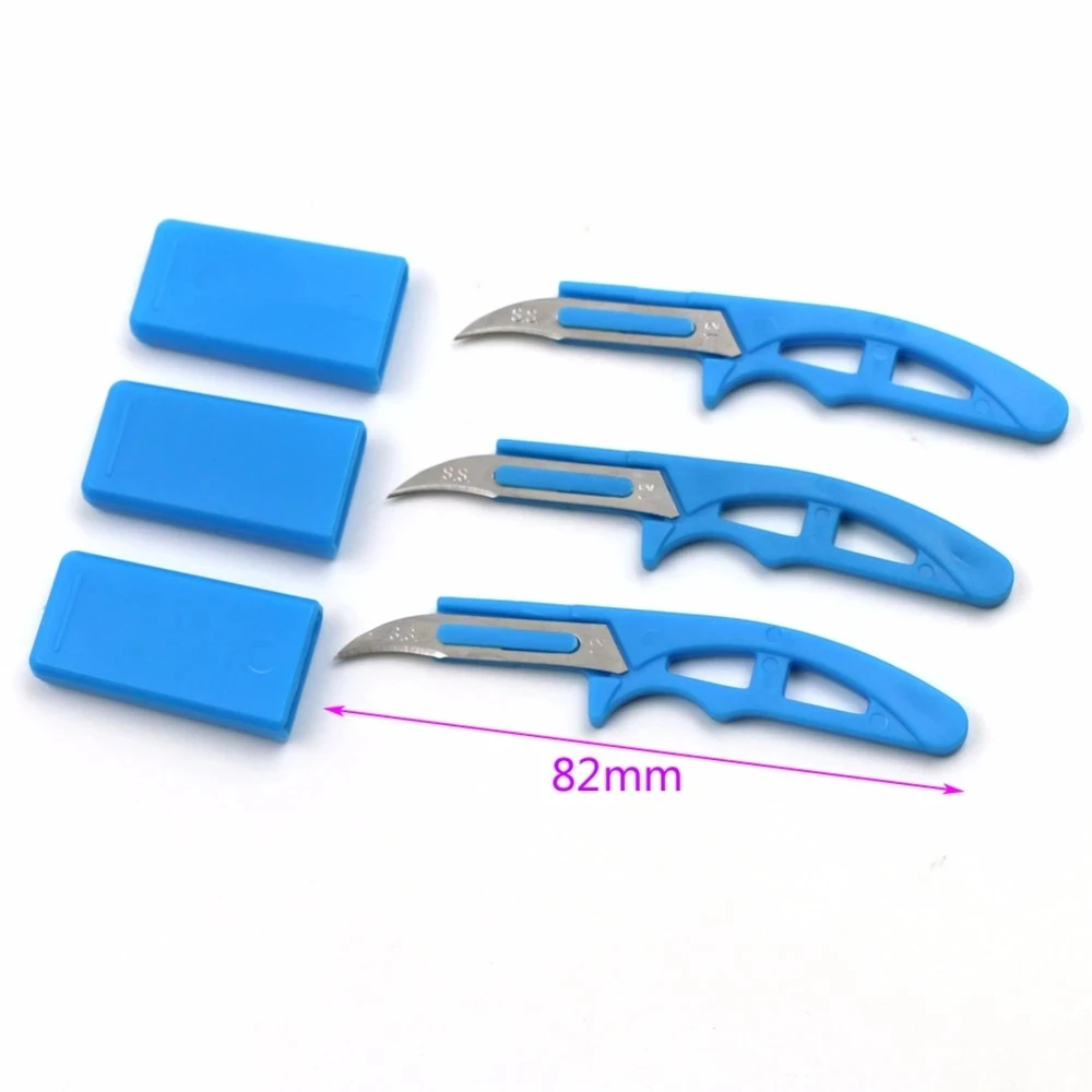 3 Pcs Pig Cutting Blade Veterinary Mini Castration Knife Livestock  Castration Knife Veterinary Instruments Castration Knife