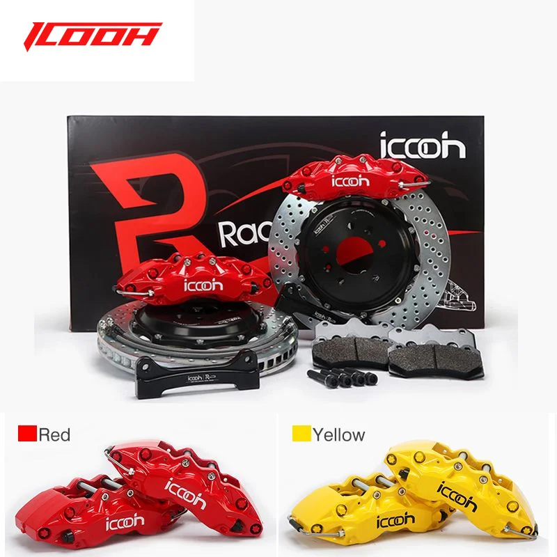 

Icooh Brake System Brake Kit Front Wheel 19 Inches 6 Pot Brake Caliper with 362mm Disc for 2021 Gili Tugella