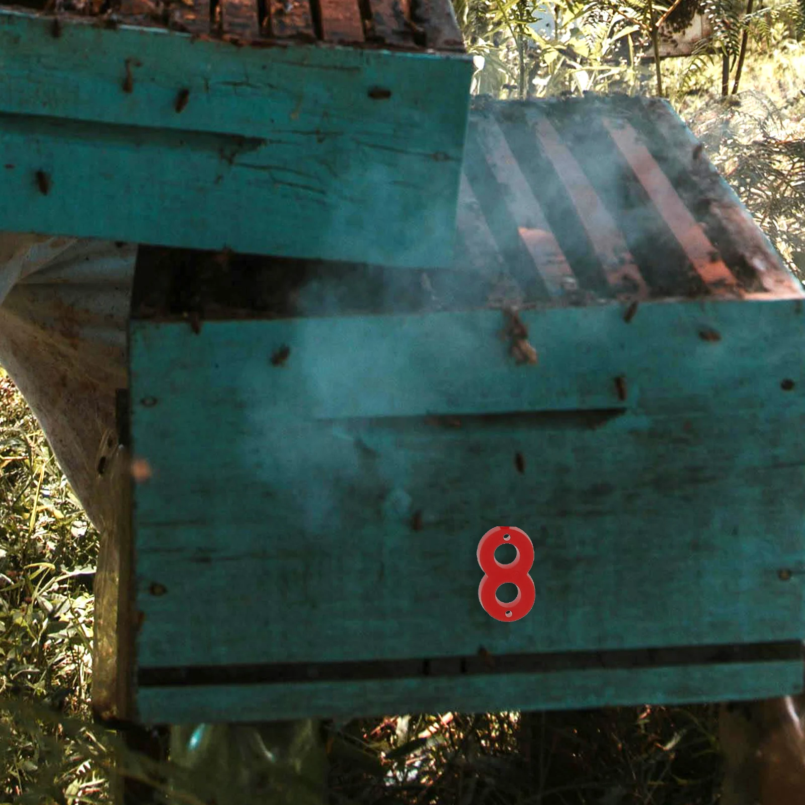 

3 Sets Signs Number Signs for Beekeeping Plastic Marked Number Sing Plates Sticker Clear Numbers Fits Accessories