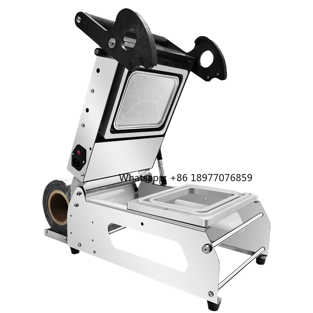 2026 New Model Manual Heat Sealing Packing Machine Lunch Box Food Tray Sealer For Cans Cups Paper Materials