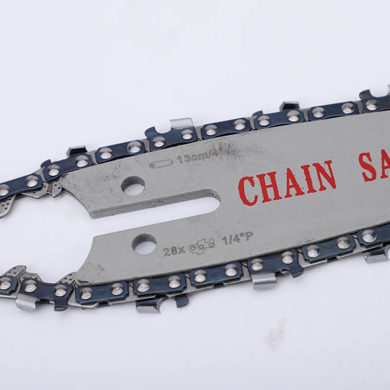 4/6/8 Inch Electric Chain Saw Guide Replacement Mini Steel Chainsaw Chains Garden Portable Electric Saw Parts Power Tools Blade