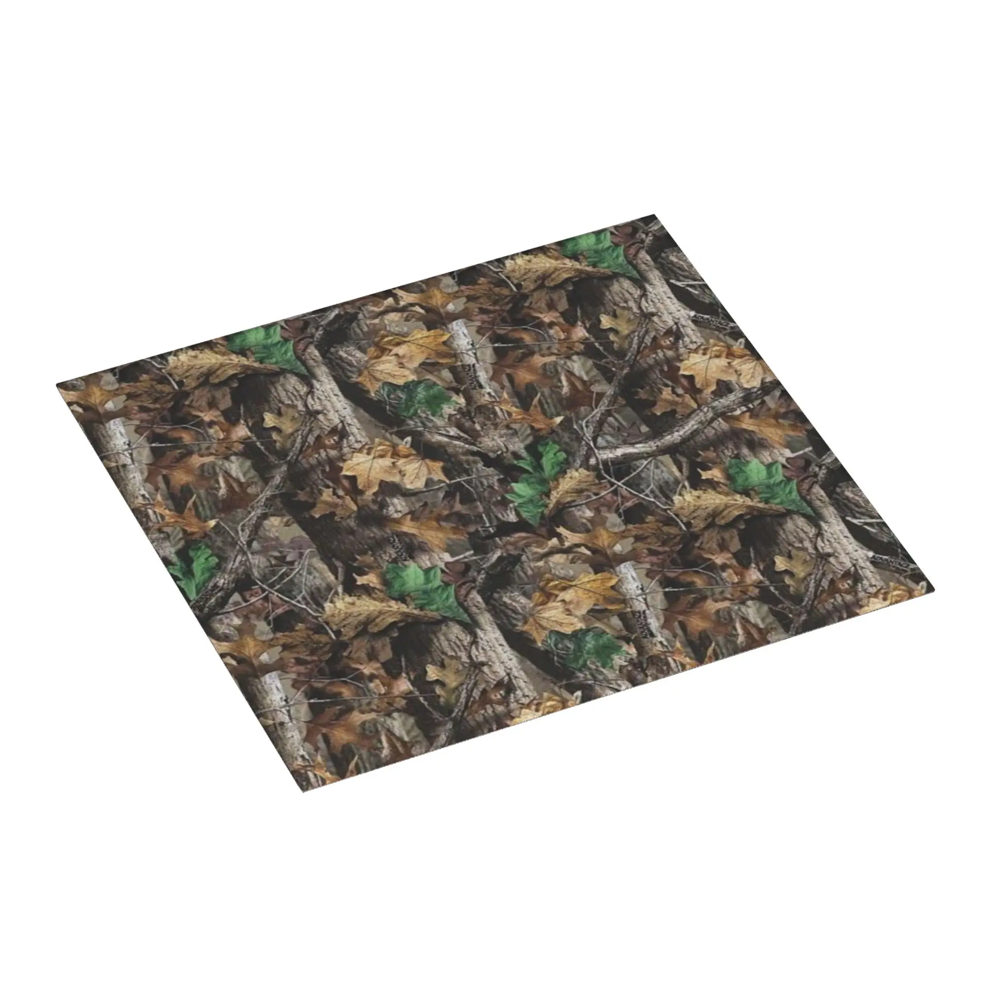 Real Tree Forest Camo Camouflage Pattern Non Slip Kitchen Counter Protector Mat Barware Tableware Reusable Mat For Kitchen