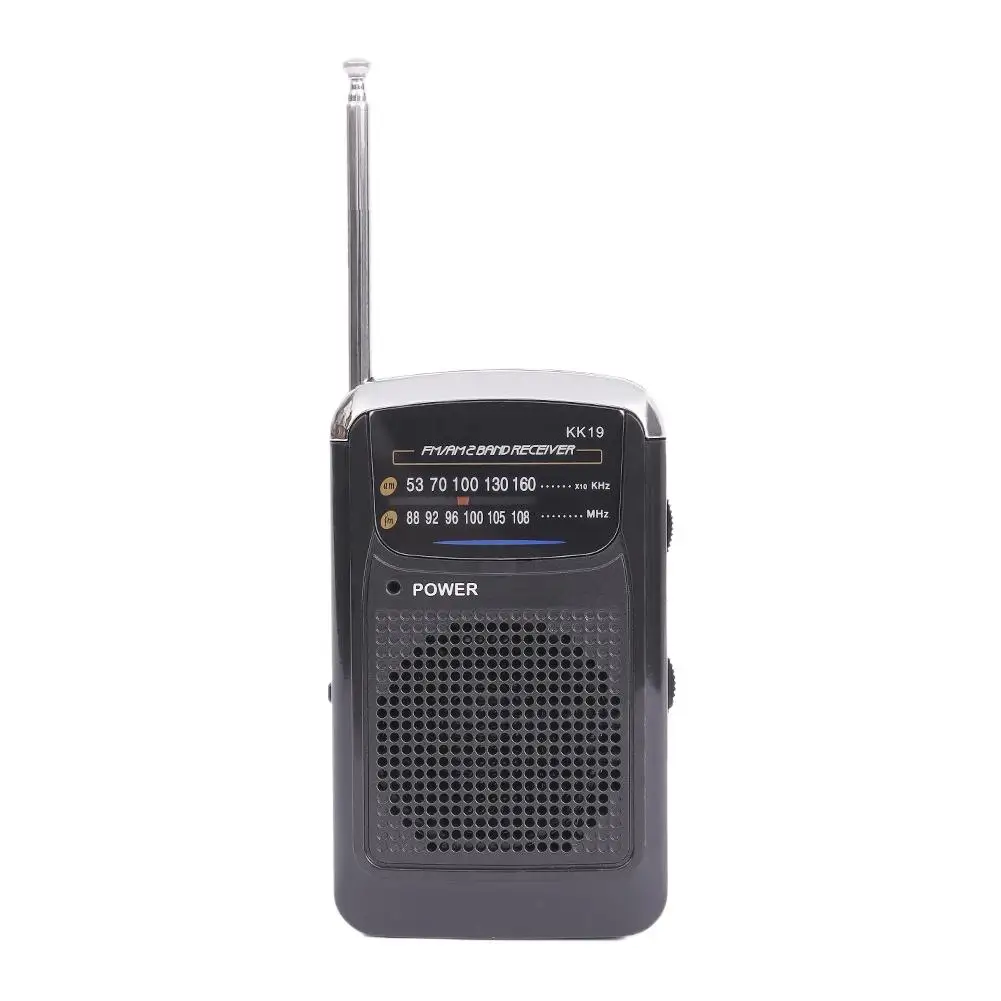 

Vintage Retro Portable Radio AM FM 2 Band Analog Tuner Old School Classic Pocket Radio Pointer Type For Walking Home H5O4