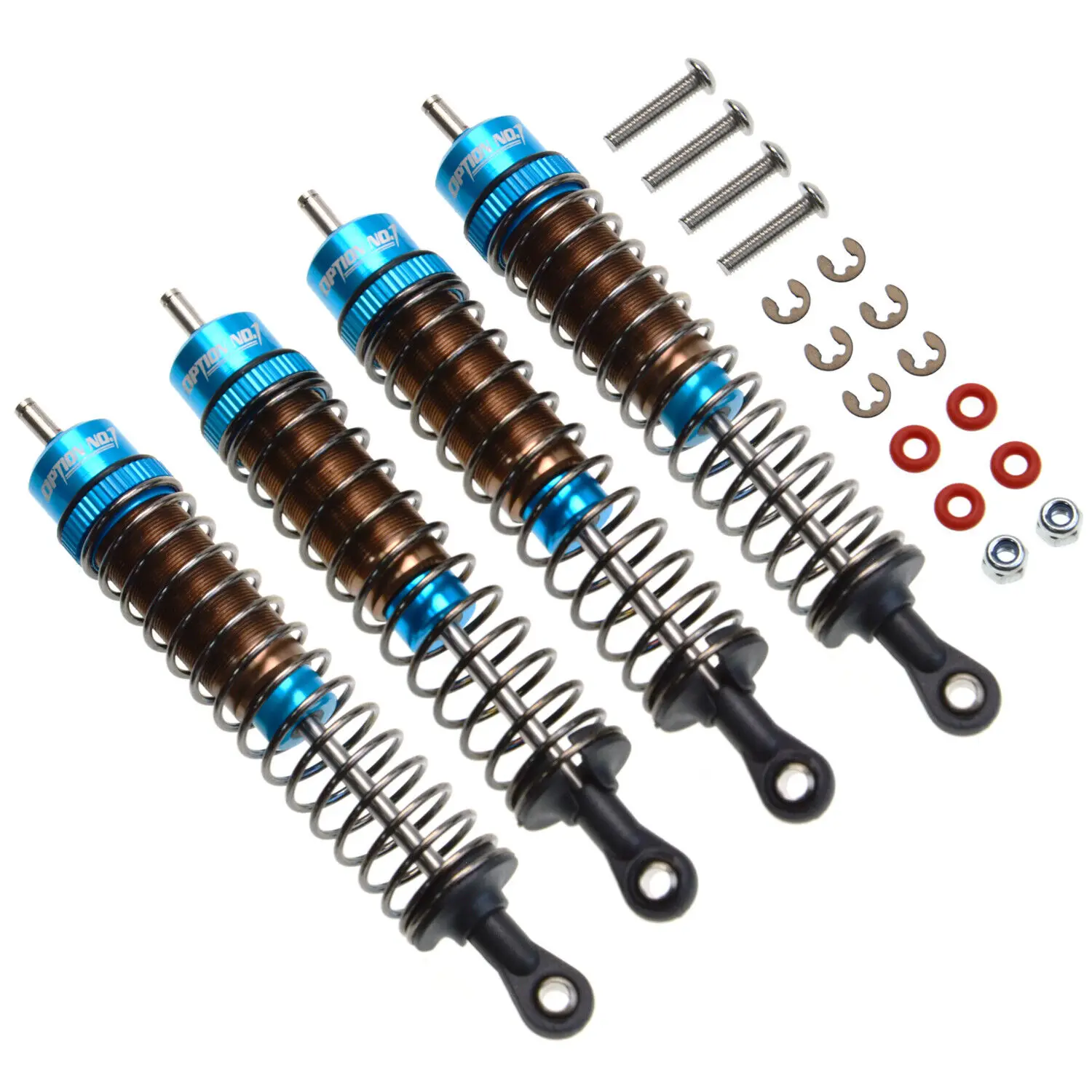 Aluminum  Oil Shocks Absorber/Damper For Tamiya CW-01 Lunch Box Midnight/Pumpkin Parts