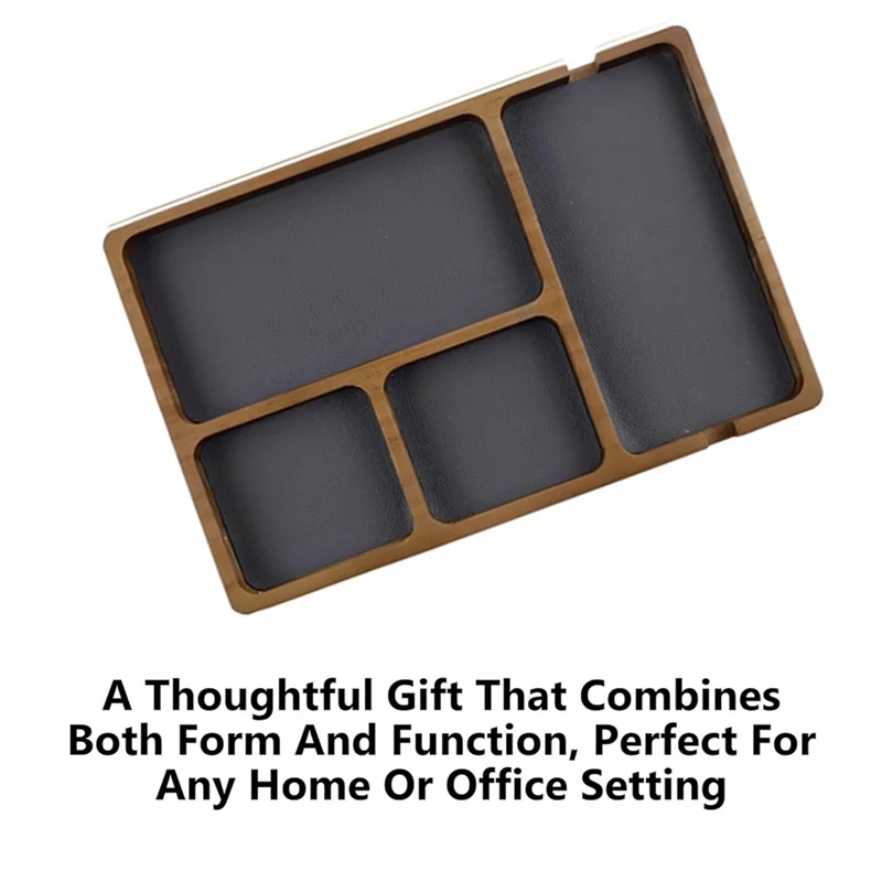 

BAAR-Wooden Desktop Storage Organization Box Sundries Solid Wood Storage Box Solid Wood Partition Storage Box