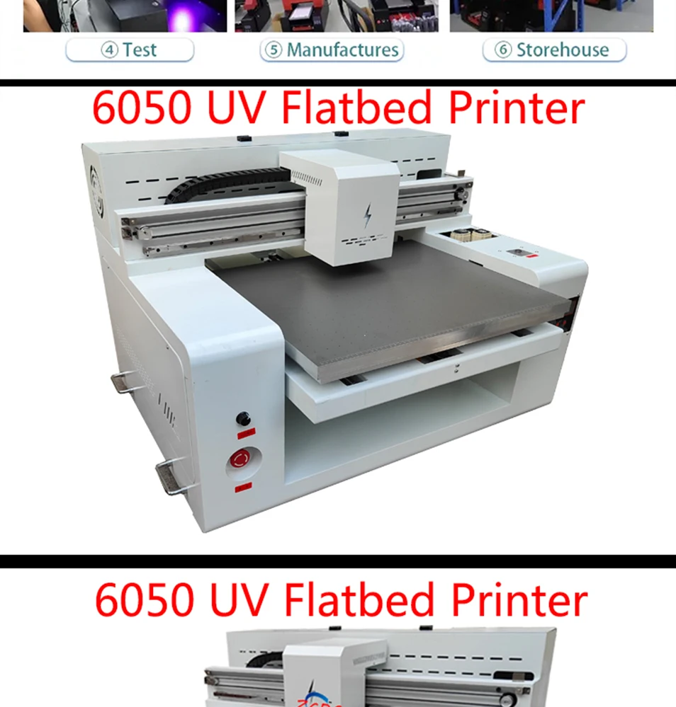 UV DTF Printer 3*xp600 print heads Inkjet Printers Roll To Roll Sticker Printing Machine For A/B Film Flatbed UV DTF Printer