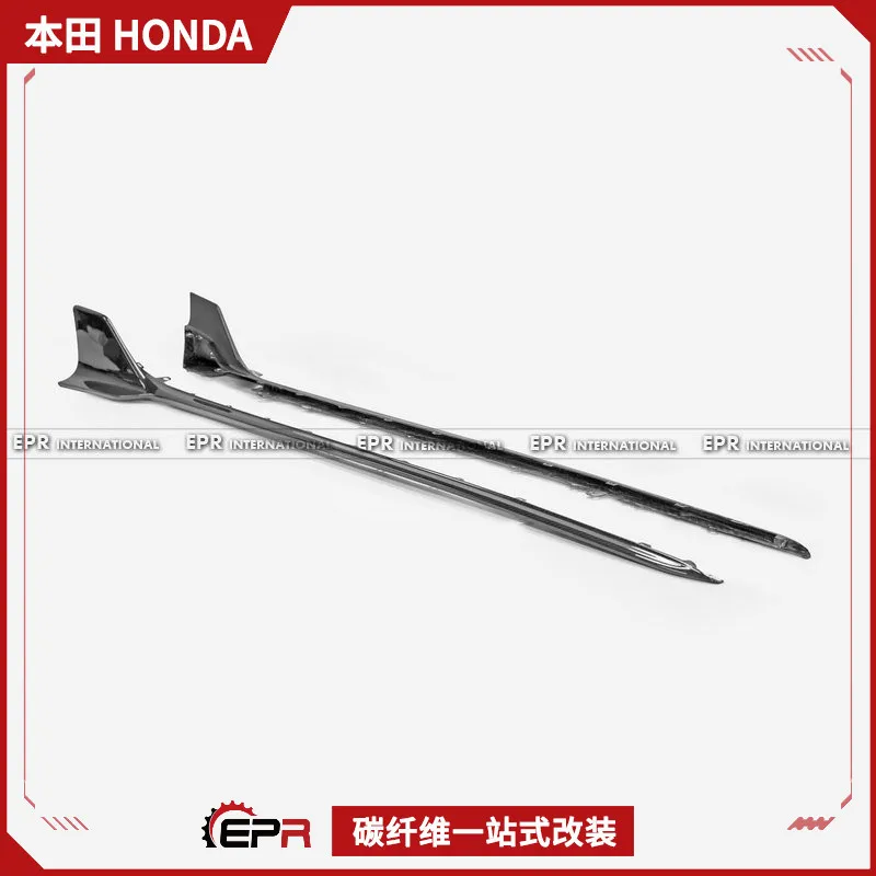 

Подходит для Honda Civic FL5 TYPE R, сухое углеродное волокно D, боковая юбка, боковая лопата, модификация юбки