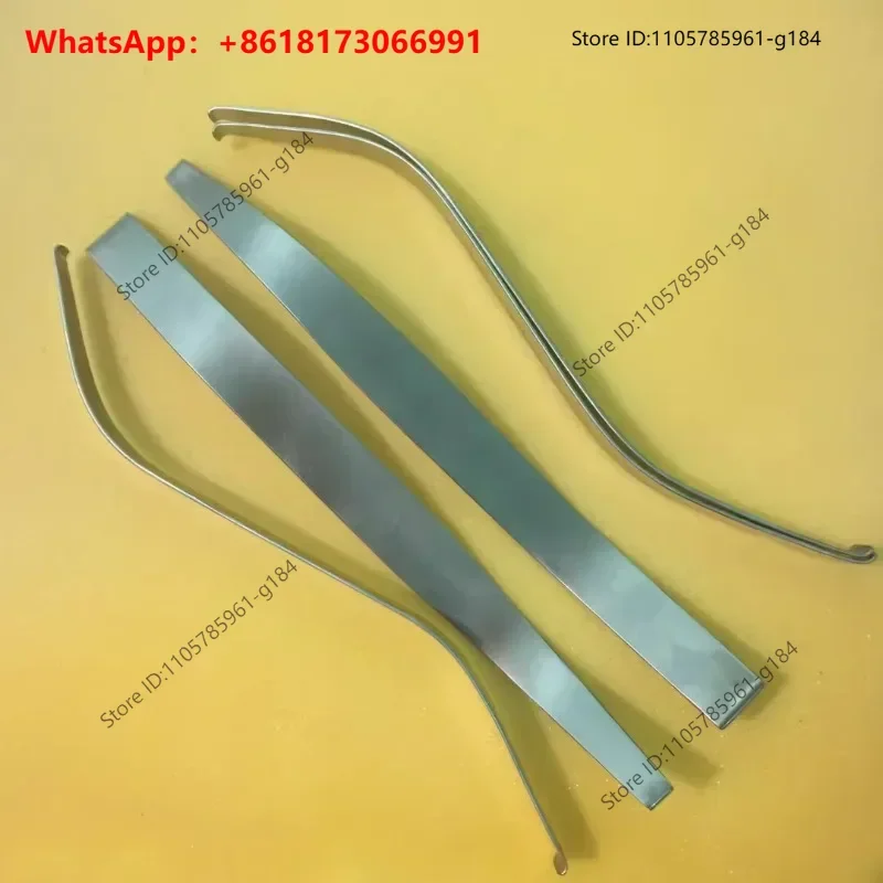 Narrow leaf hook S-shaped double head retractor deep hook anorectal department six point position anoscope probe