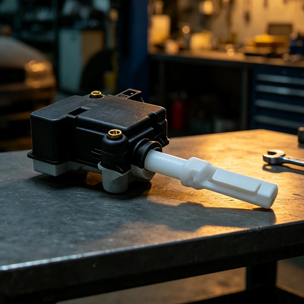 OEM 3B5827061C Black White Rear Trunk Lock Actuator Direct Bolt-on Installation For Fixing Unresponsive Latching