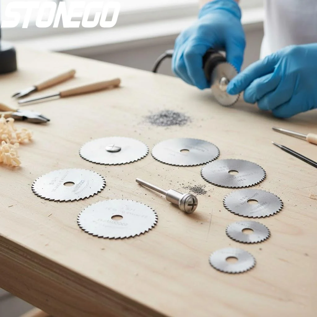 

Набор из 7 дисковых пил HSS с оправкой 32 мм и 60 мм, комплект режущих дисков для роторного инструмента для резки дерева и металла