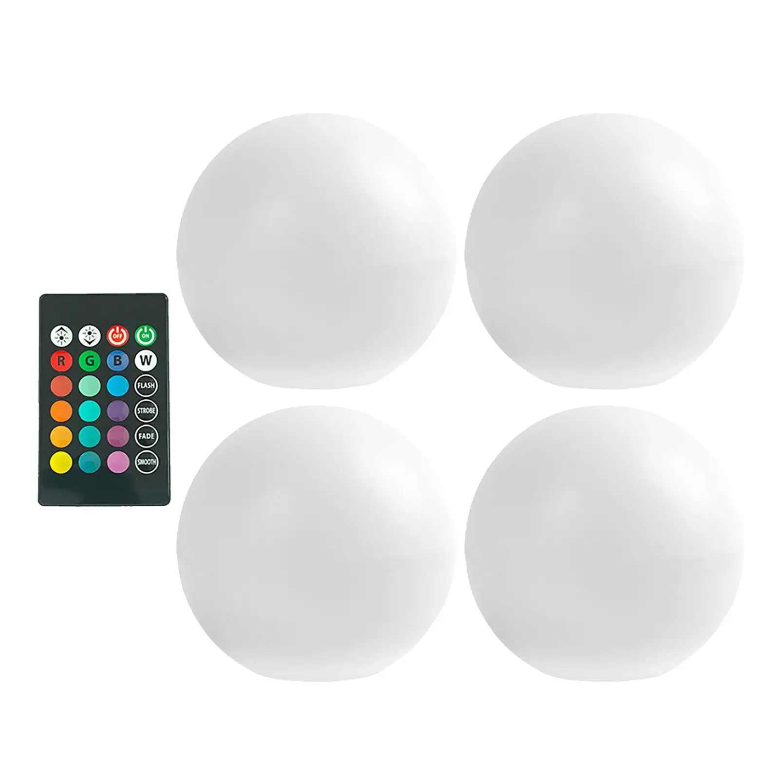 Cordless Pool Ball Light with Remote 16 Color Modes IP65 Waterproof Floating Lamp for Backyard Pond Wedding