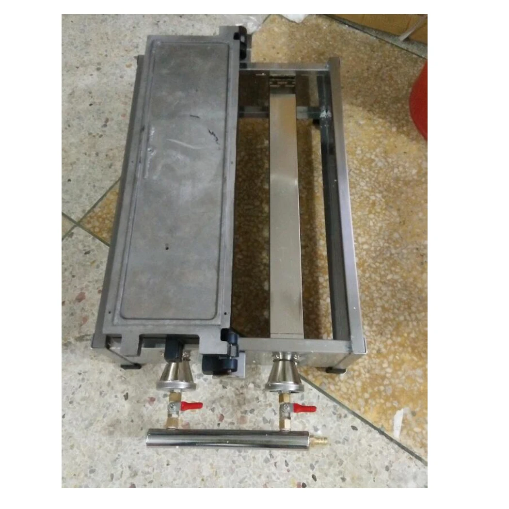 Настраиваемая газовая антипригарная машина для изготовления вафель с динозавром из нержавеющей стали, вафельница Тайяки с открытым ртом