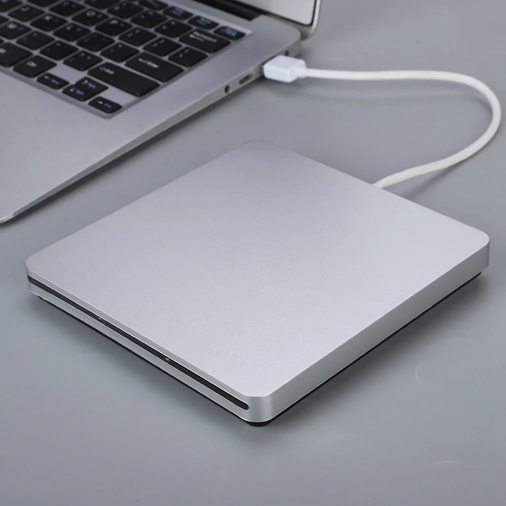 Driver de CD externo DVD externo USB 3.0 Data Slot externo Carga DVD CD Driver para Mac