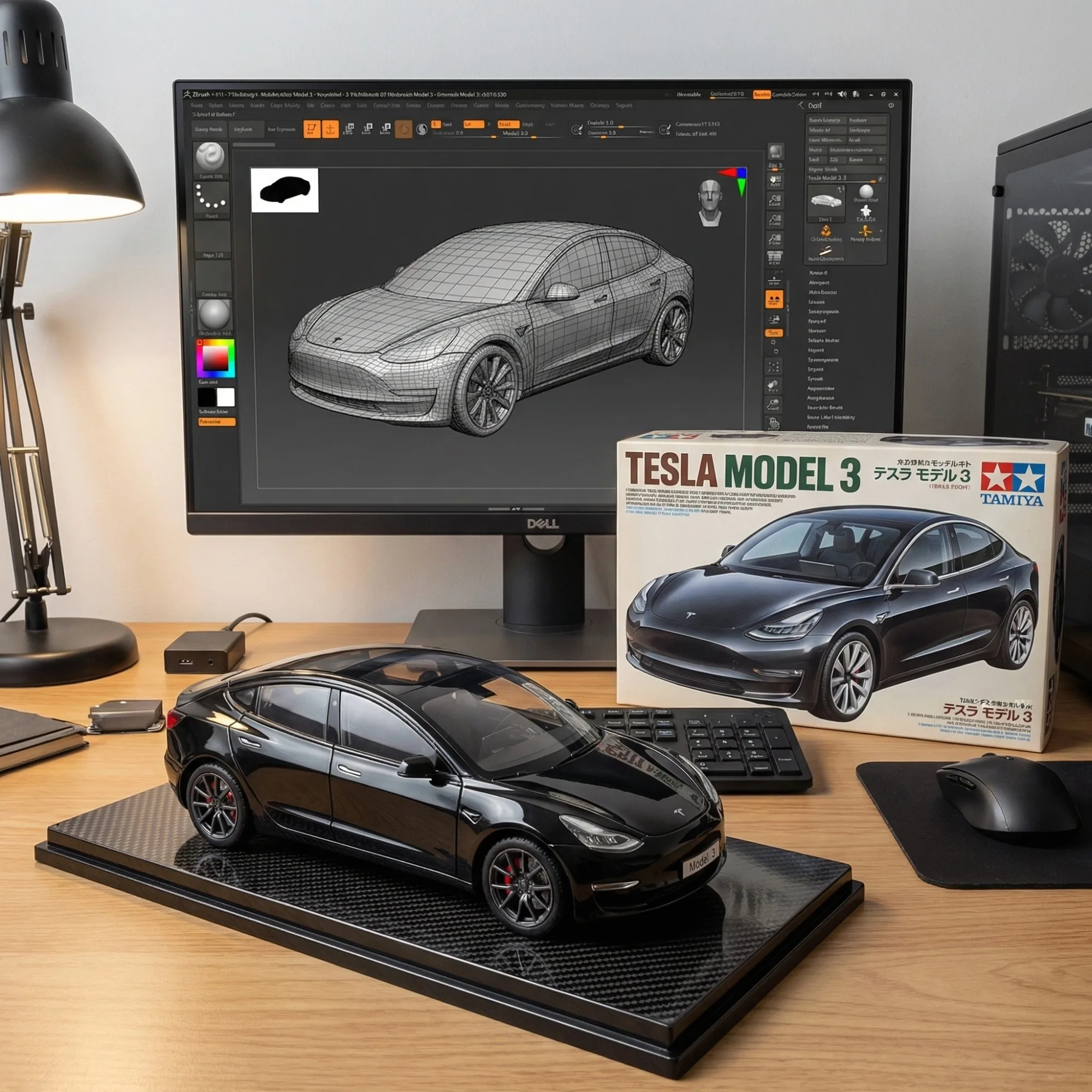 

1:24 Model 3 Alloy Remote Control Car Model Toy Gift Diecast Alloy Car Model Collectible