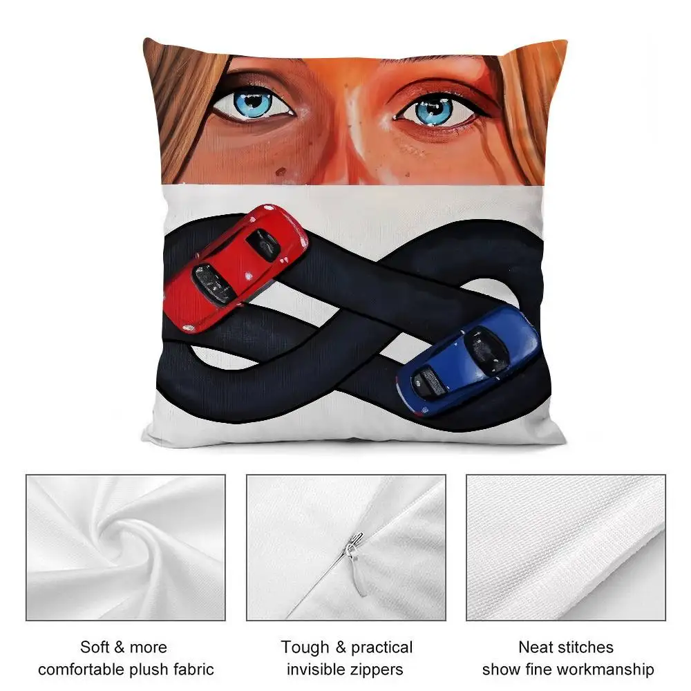 بلدي F-خطأ C-Culpa Mia 2023 كيس وسادة نسيج قطيفة لينة المخدة مزدوجة الوجهين طباعة غطاء الوسادة الهدايا المنزلية