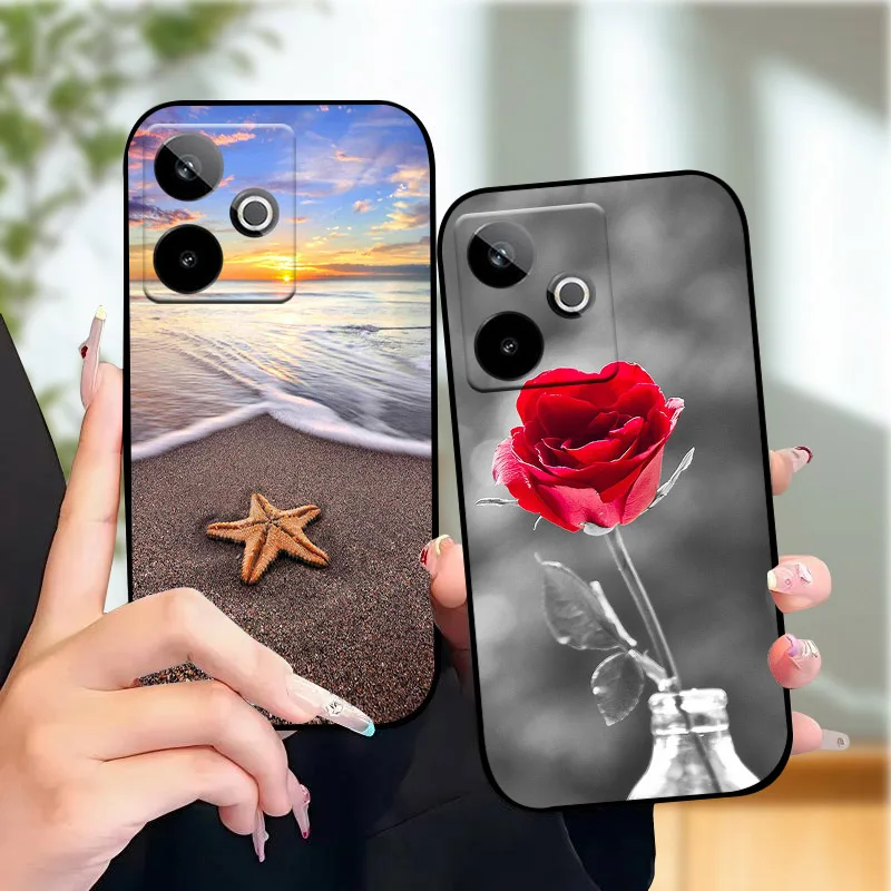 ل Realme GT 7 T GT7T حافظة 2025 موضة جديدة لينة سيليكون بولي TPU الهاتف الغطاء الخلفي ل Realme GT7 برو RMX5011 قذيفة للصدمات كابا