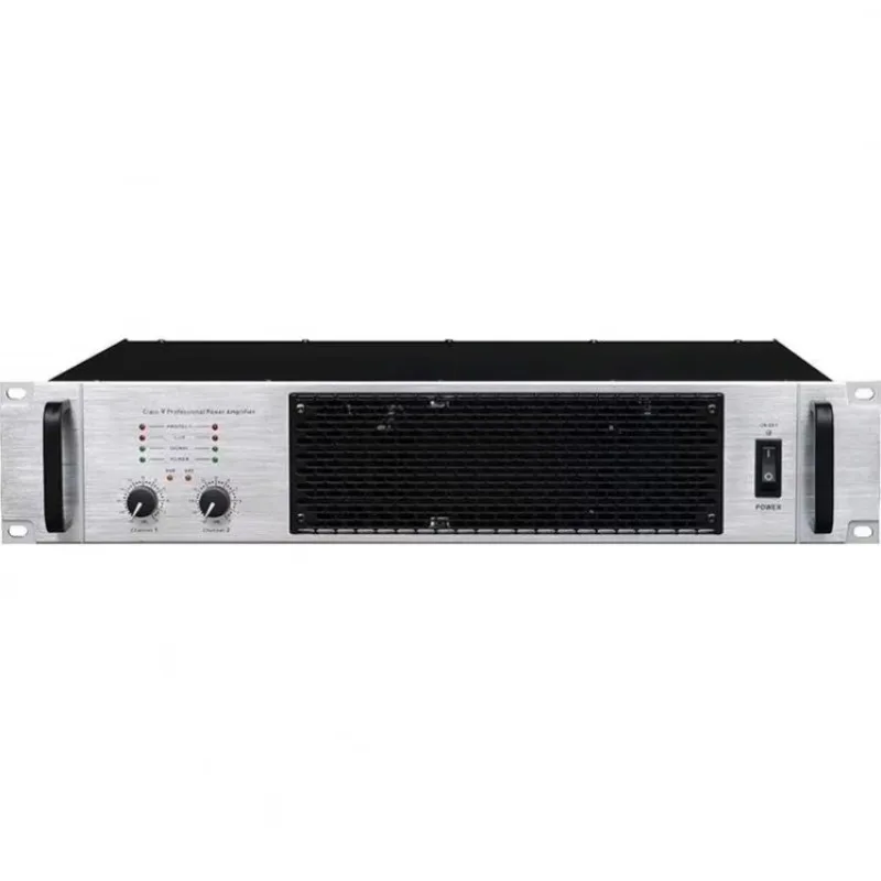2U Stereo 2 * 600W Power Amplifier Studio Grade TD High Power Amplifier Transformer for Speaker Audio