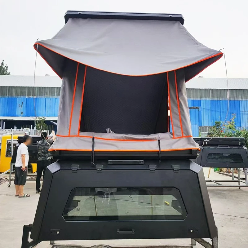 

high-cover integrated tent, camping rear-cover roof tent, outdoor camping self-driving tour portable car tent