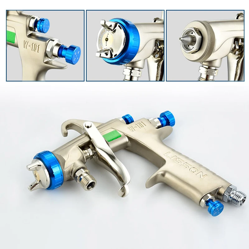 Metal 600cc SPRAY GUN W-101 air spray gun hand manual spray gun,1.0/1.3/1.5/1.8mm Japan quality,W101 SPRAYER air spray gun