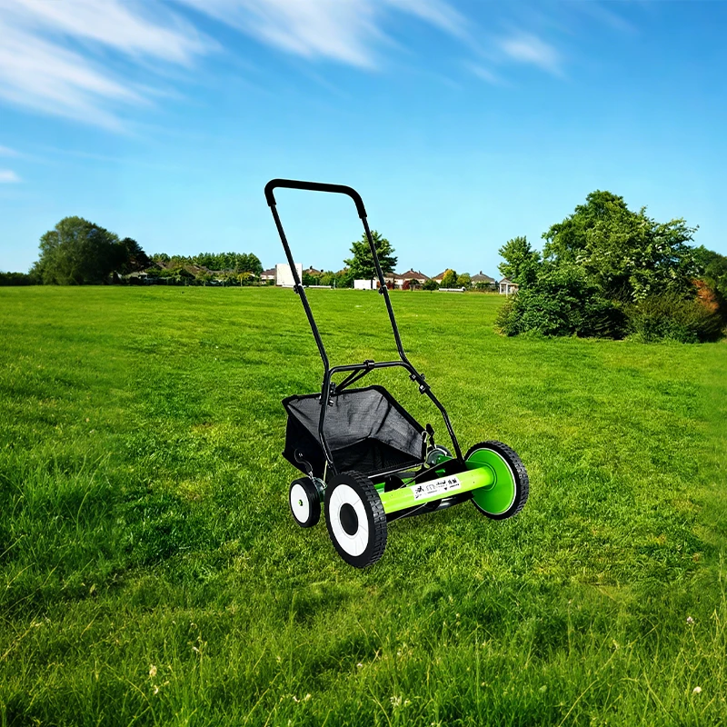 16 20 بوصة دليل دفع جزازة العشب المنزل الصغير حديقة العشب الانتهازي طوي قابل للتعديل جزازة يدوية المحمولة أداة العناية بالعشب