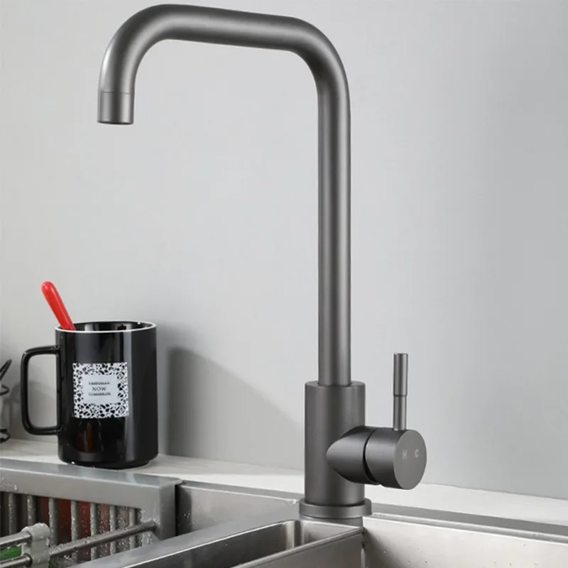 YYHC- Black Stainless Steel  Bar Kitchen Faucet Kitchen Sink Faucet