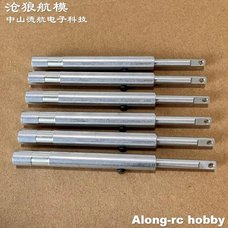 106 116 136mm M4 léger en alliage d'aluminium Anti-Vibration trains d'atterrissage amortisseur tige droite pour avion RC antichoc