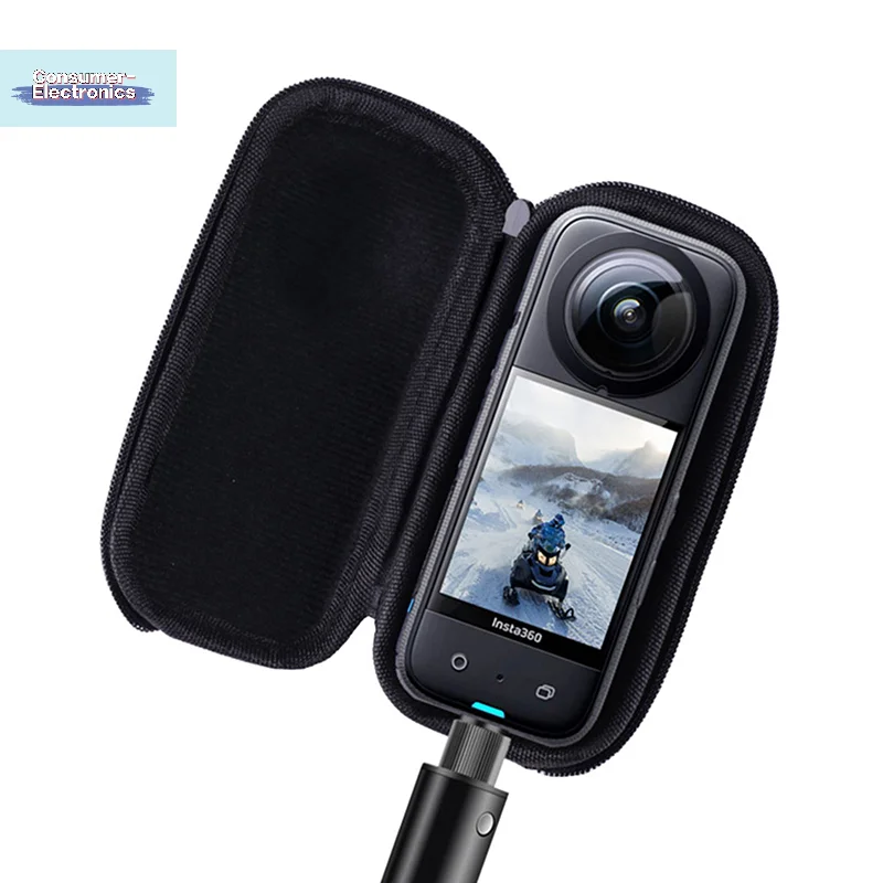 【Protective Carrying Case Hard Shell Travel Storage Bag Lens Guard For Insta 360 X3 X2 Action Camera Accessories】