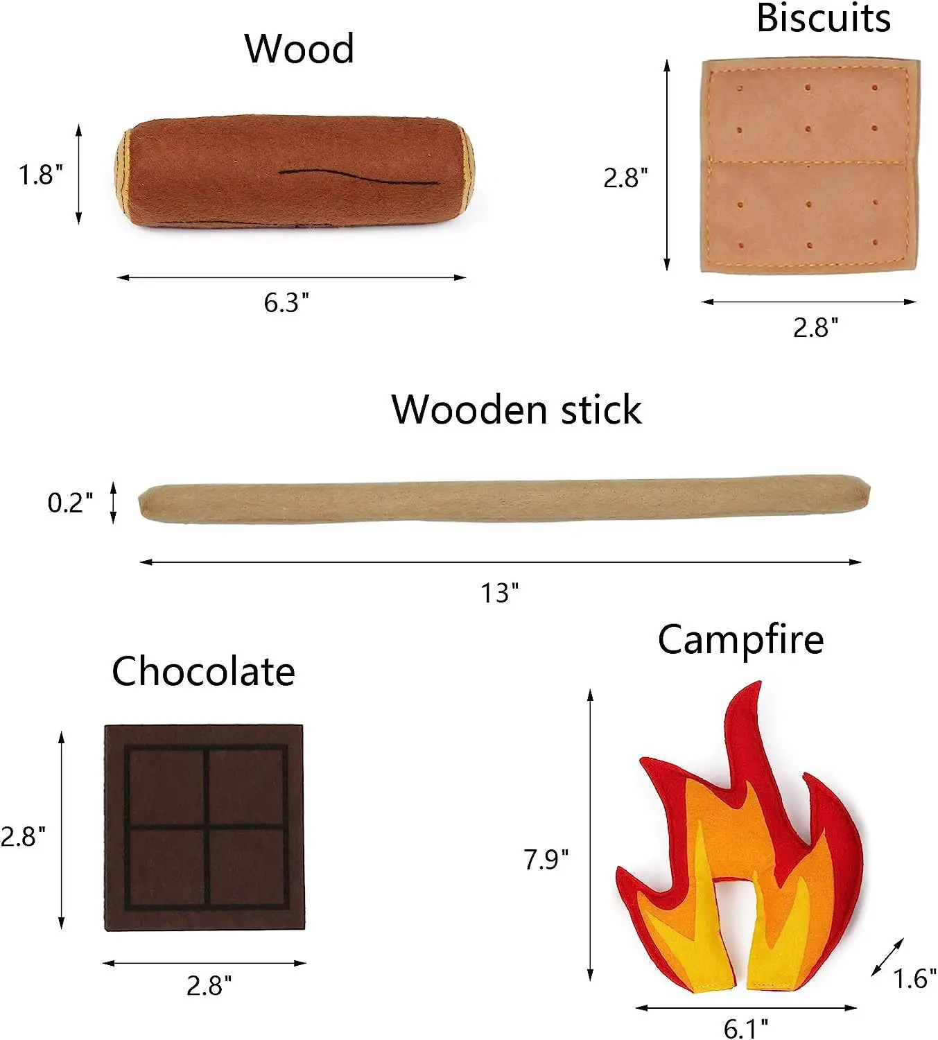 Simulation Kitchen Pretend Camping Toy Set Safety Campfire Toy Suitable for Boys and Girls Preschool Camping Housekeeping Toys