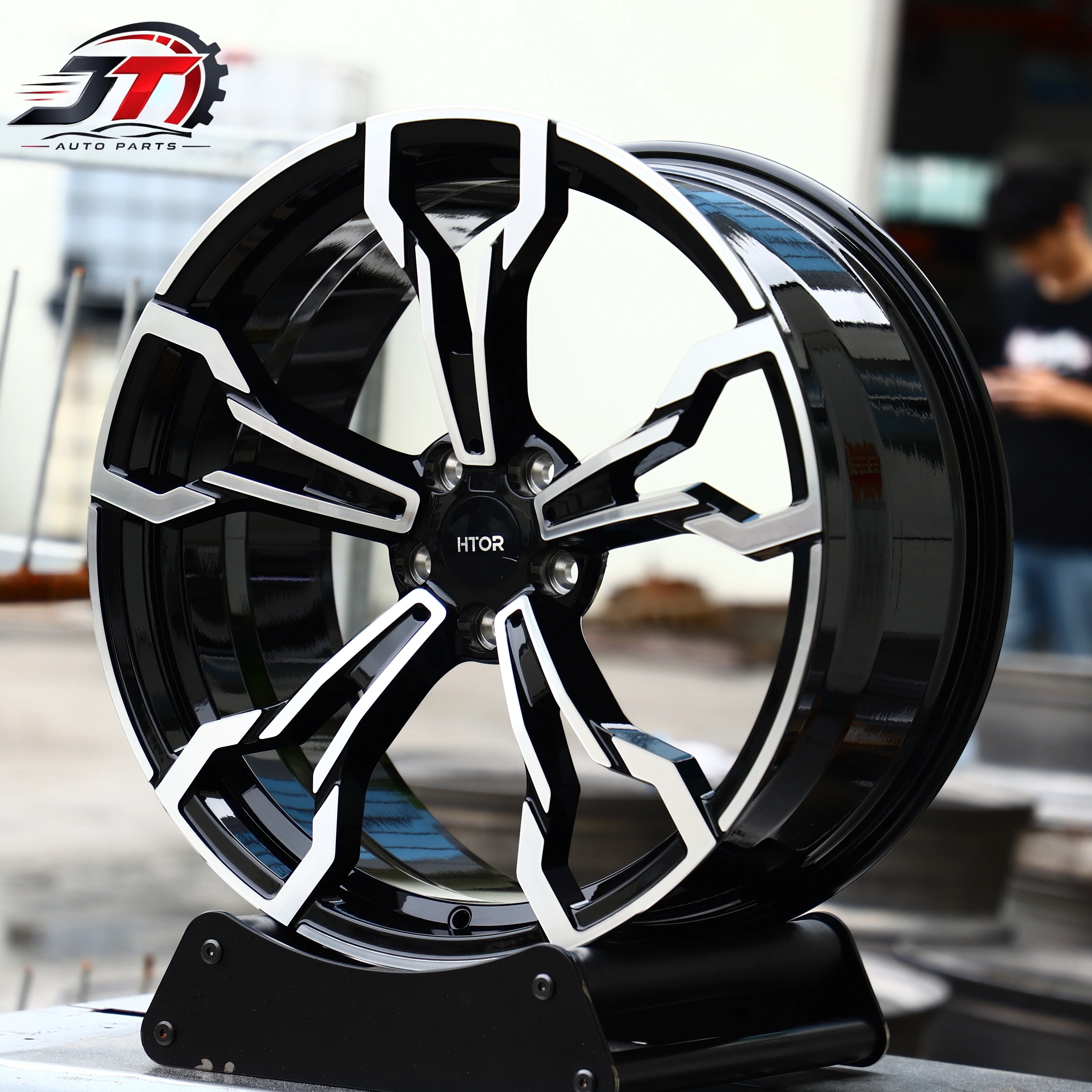 JT Custom 17x7.5 18x8 19x8.5 19x8 20x9 20x9.5 21x10.5 inch 5x112 machine face Forged Wheels For 120 For 1-Series For 3-Series Fo