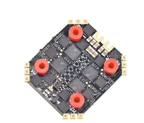 GHF13AIO 16MM F4 F411+mpu6000 Flight Controller Built-in BLHELIS 13A 4in1 speed ESC 4S 16MM BEC:5V/2.5A OSD,LED,BUZZER,UART1/2