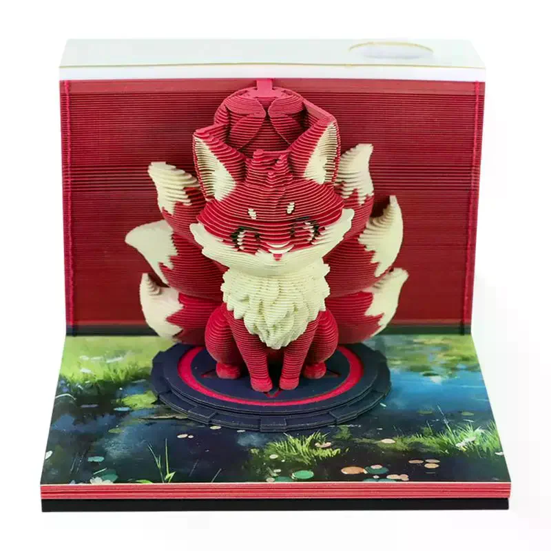 Zeitkalender 2027 Tischkalender 3D Abreißkalender Papierschnitzkunst Notizblock Geschenk für Weihnachten Einweihungsgeschenk