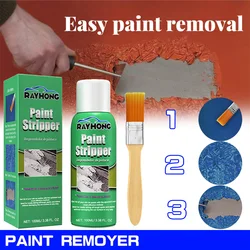 100ml Paint Remover Car Paint Stripper for Paint Wall Graffiti Correction Removal Auto Marine Paint Quick Peeling with Brush