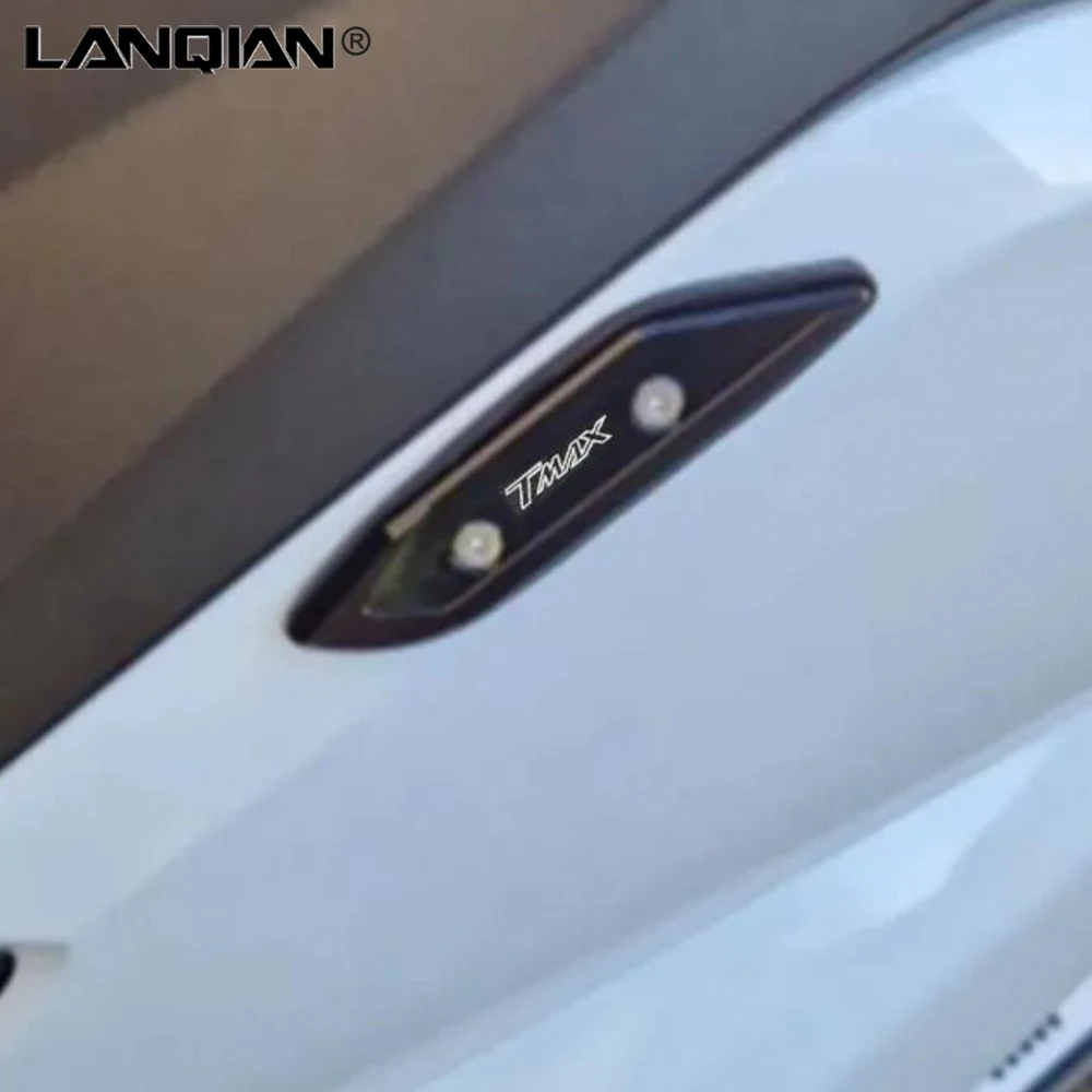 لياماها TMAX 560 TMAX500 2019 2020 T-MAX 530 DX SX 2012-2018 الزجاج الأمامي الرؤية الخلفية المرايا الجانبية قوس ثقب غطاء المشبك غطاء