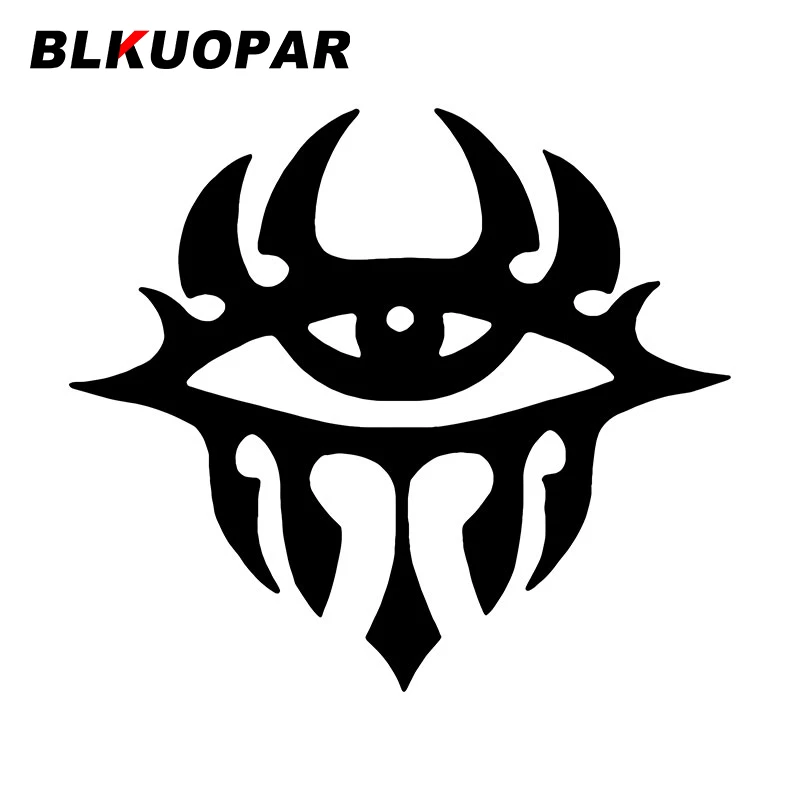 BLKUOPAR Evil Eye Glare Tribal Car Stickers Creative Decal Occlusion Scratch Die Cut Motorcycle Windshield Car Goods