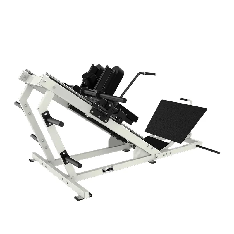 Hot Sell Gym Equipment Commercial Plate Loaded Linear Hack Squat Strength Free Weight Exercise Linear Hack Press