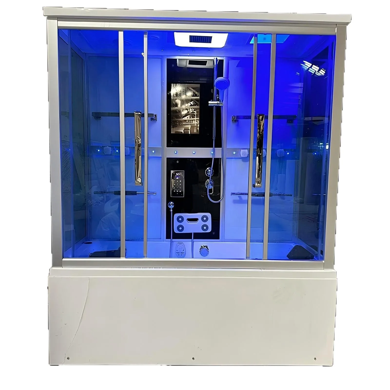 Deluxe overall bathroom 1.7 meters single, steam sauna surfing jacuzzi room
