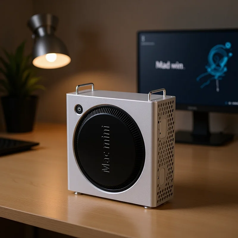 

Пылезащитный чехол из алюминиевого сплава для Mac Mini M4/m4 Pro, чехол с подставкой для рассеивания тепла, противоударный защитный чехол, аксессуары для ПК